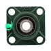 DURAFORCE New 4 Pack UCF202-10 4 Bolt Solid Base Pillow Block Flange Bearing 5/8" Bore