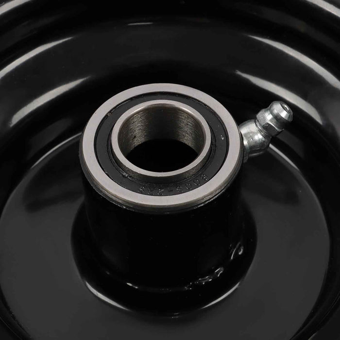 DURAFORCE 2 Pcs Black 11x4.00-5 Tire & Wheel Zero Turn For Lawn Mower 3/4" Axle Hole