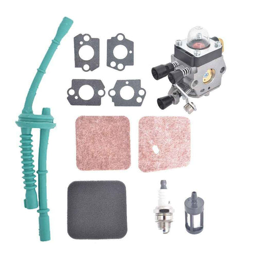DURAFORCE Carburetor Kit With Air Fuel Filter For STIHL KM55 FS55 FS85 FS38 FS45 FS46