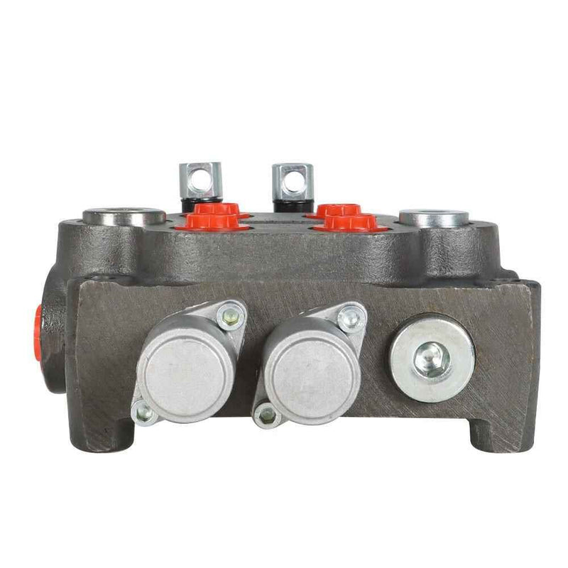 DURAFORCE 2Spool 25GPM Hydraulic Directional Control Valve w/ Conversion Plug Tractor BSPP