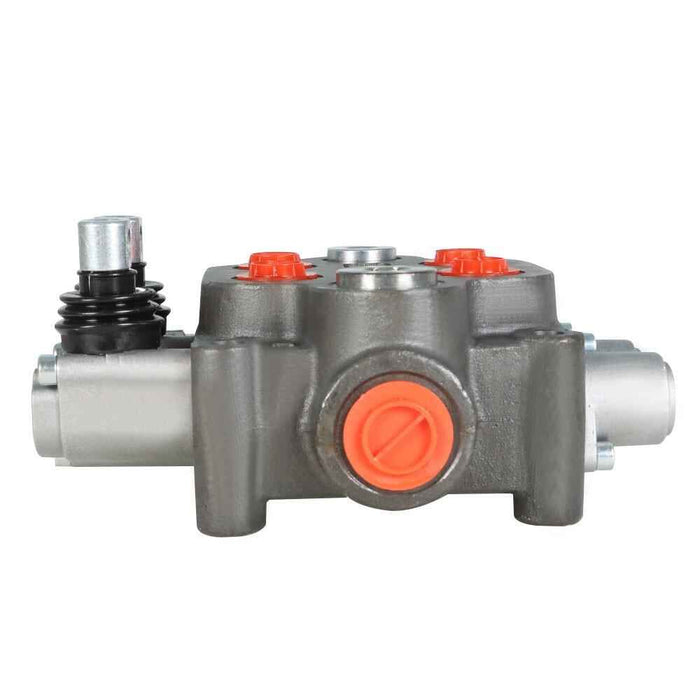 DURAFORCE 2Spool 25GPM Hydraulic Directional Control Valve w/ Conversion Plug Tractor BSPP