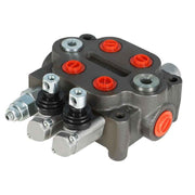 DURAFORCE 2Spool 25GPM Hydraulic Directional Control Valve w/ Conversion Plug Tractor BSPP