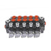 DURAFORCE Double Acting 11 GPM, SAE Ports 5 Spool Hydraulic Monoblock Control Valve