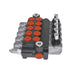 DURAFORCE Double Acting 11 GPM, SAE Ports 5 Spool Hydraulic Monoblock Control Valve