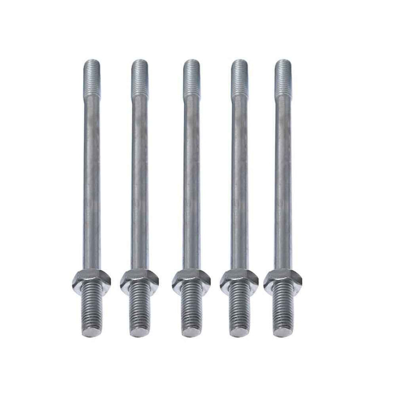 DURAFORCE Double Acting 11 GPM, SAE Ports 5 Spool Hydraulic Monoblock Control Valve