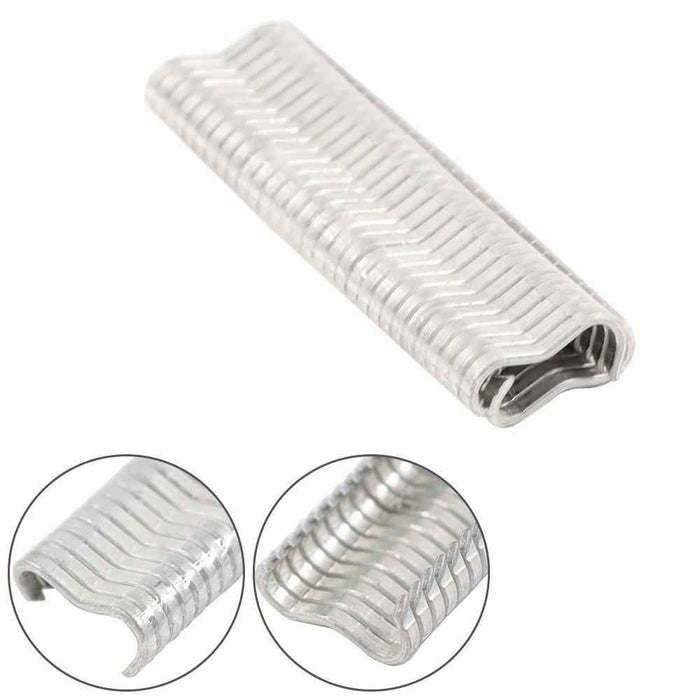 DURAFORCE Fencing Gun Hog Ring Plier Fastener Stapler M Nailer Wire Ringer W/ 3000 Clips