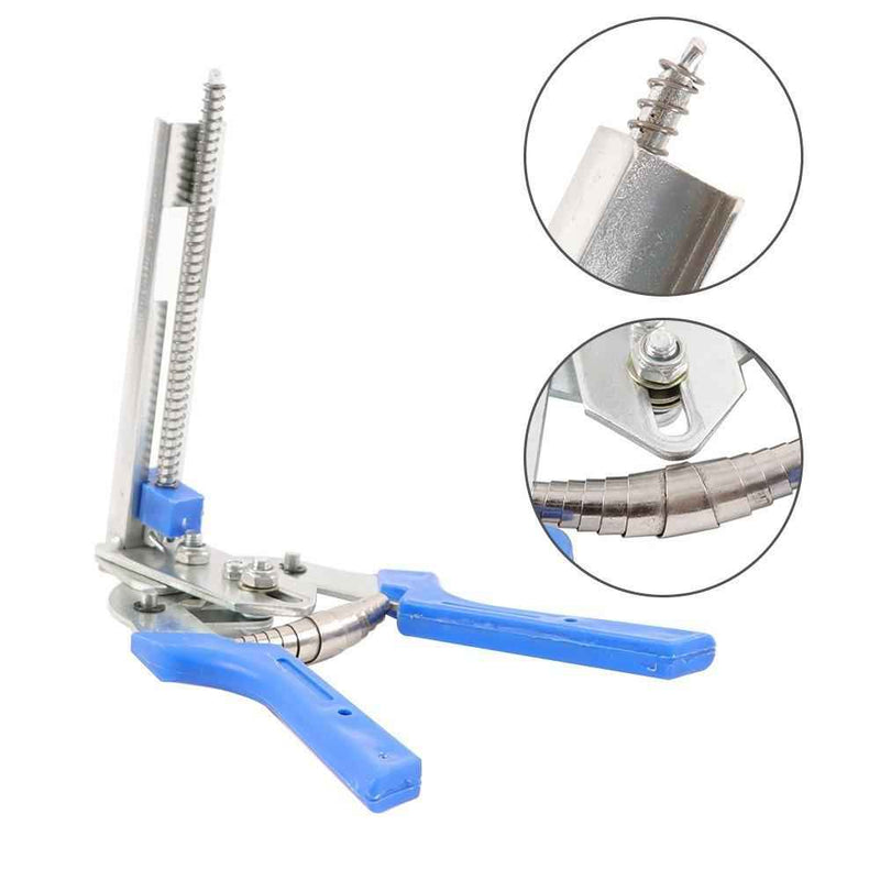 DURAFORCE Fencing Gun Hog Ring Plier Fastener Stapler M Nailer Wire Ringer W/ 3000 Clips