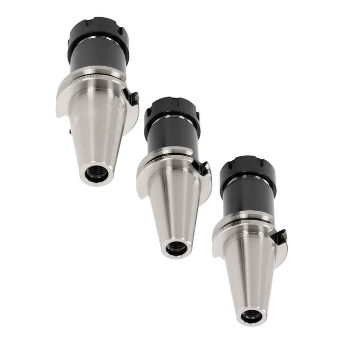 DURAFORCE 3× CAT40 ER32 4Inch 100mm Collet Chuck Tool Holder Balanced to G2.5/25000RPM
