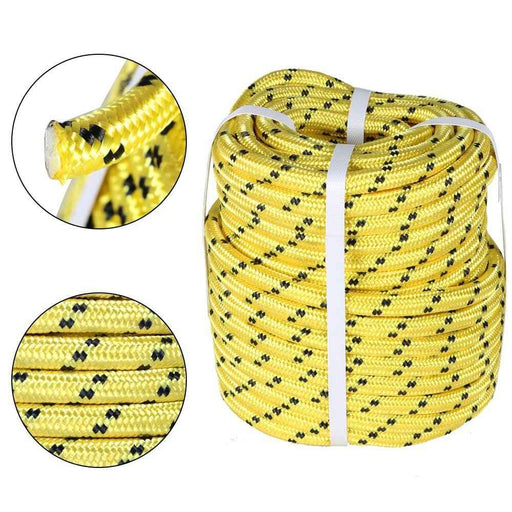 DURAFORCE 1/2' x 150'' Double Braid Marine Polyester Rope Rigging Breaking Camping