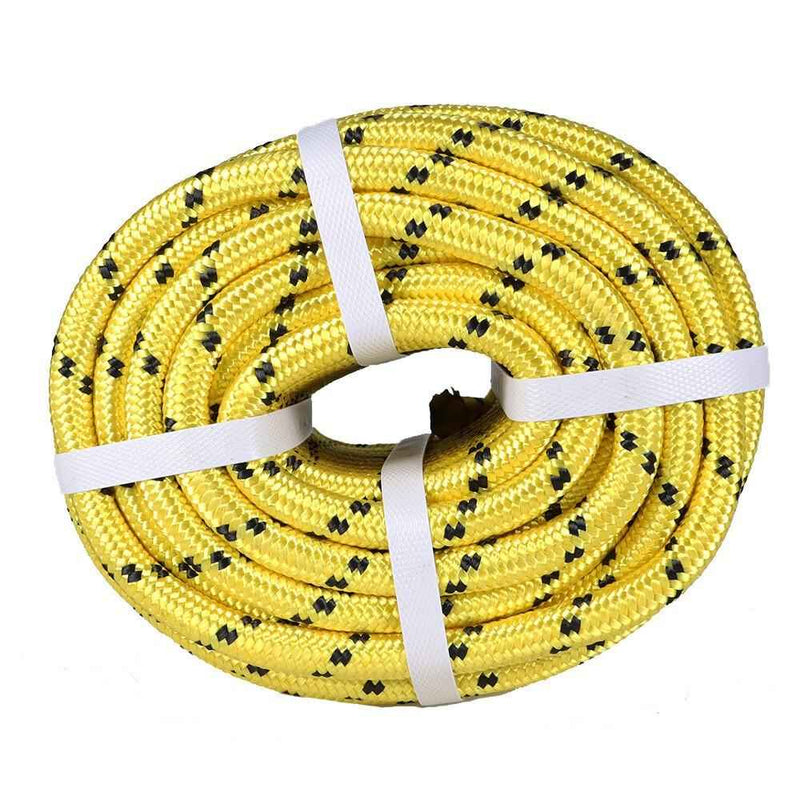 DURAFORCE 1/2' x 150'' Double Braid Marine Polyester Rope Rigging Breaking Camping