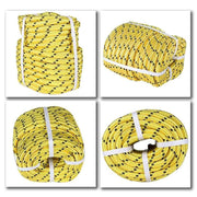 DURAFORCE 1/2' x 150'' Double Braid Marine Polyester Rope Rigging Breaking Camping