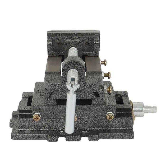 DURAFORCE Cross Slide Drill Press 3 Inch Vise Slide Metal Milling 2 Way X-Y Clamp Machine