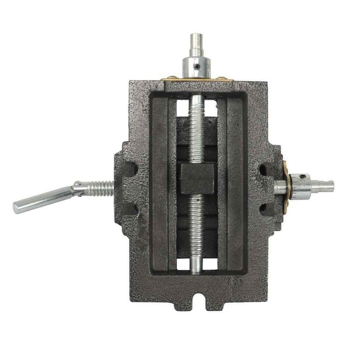 DURAFORCE Cross Slide Drill Press 3 Inch Vise Slide Metal Milling 2 Way X-Y Clamp Machine