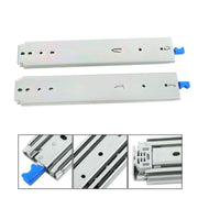 DURAFORCE 1 Pair Locking Drawer Slides 16 Inch Lock & Full Extension 500 lbs Load Capacity