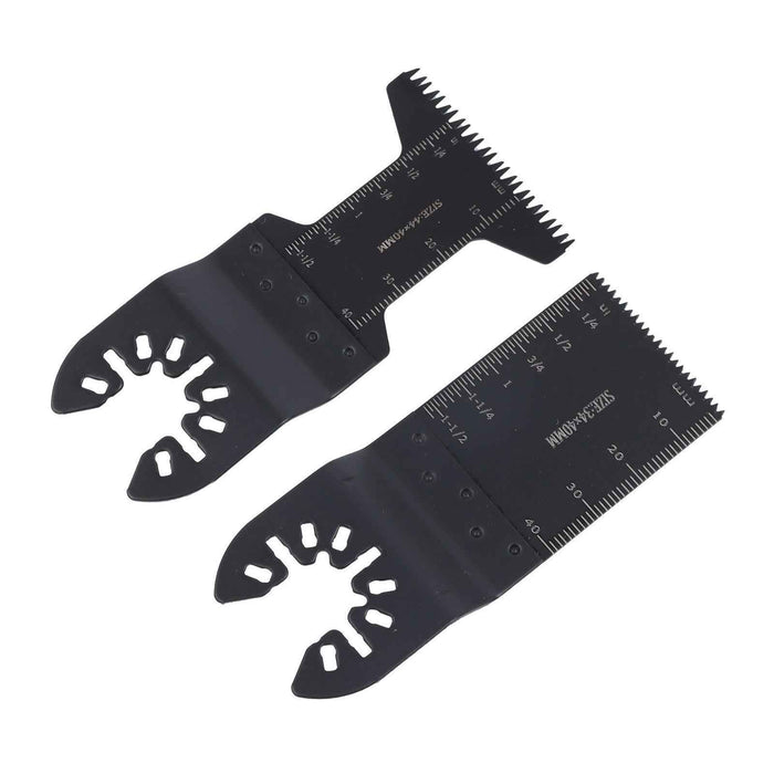 DURAFORCE 28Pcs Quick Releas Professional Titanium Multitool Blades Oscillating Saw Blades