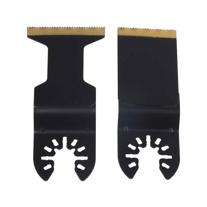 DURAFORCE 28Pcs Quick Releas Professional Titanium Multitool Blades Oscillating Saw Blades