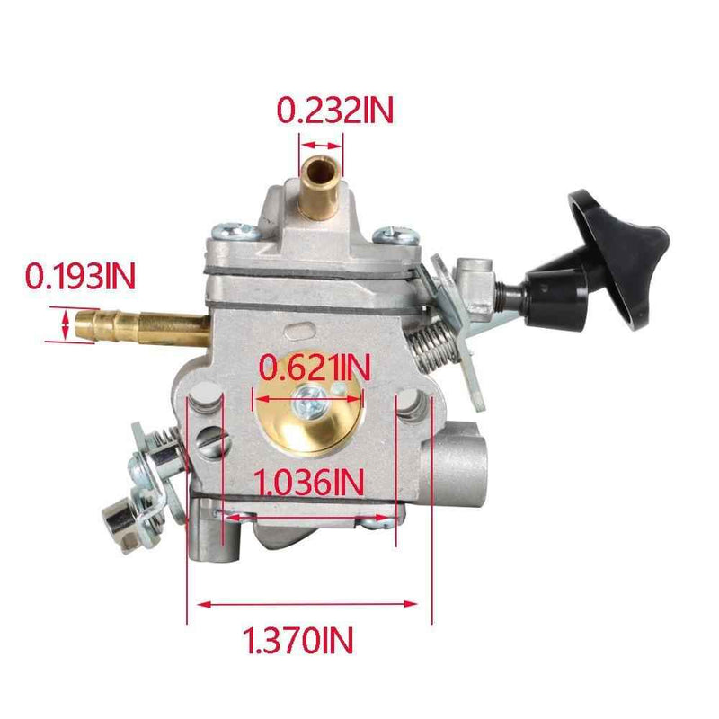 DURAFORCE BR600 Carburetor Fit For Zama C1Q-S183 For Stihl BR500 BR550 Backpack Blower