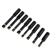 DURAFORCE New 8× 3/4" Shank Indexable Boring Bars 90 Degree Round Shank Boring Bars