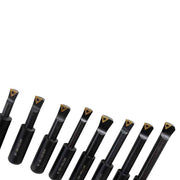 DURAFORCE New 8× 3/4" Shank Indexable Boring Bars 90 Degree Round Shank Boring Bars