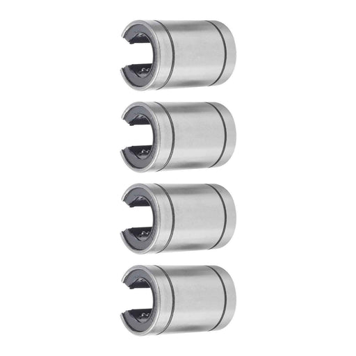 DURAFORCE LM25UUOP Linear Motion Ball Bearings Open Type 4PCS 40mm OD 25mm Bore 59mm Long