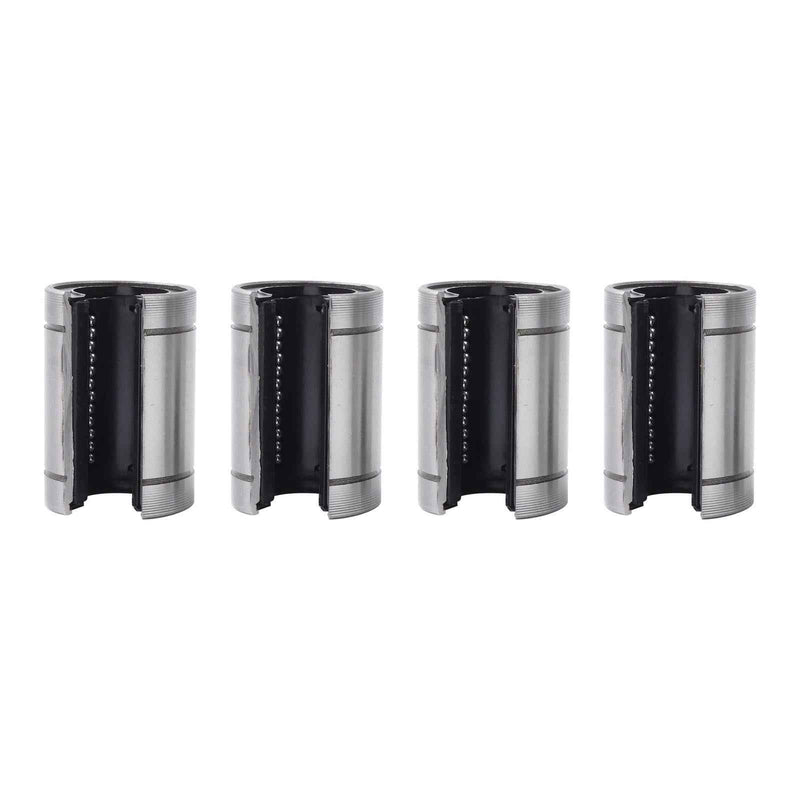 DURAFORCE LM25UUOP Linear Motion Ball Bearings Open Type 4PCS 40mm OD 25mm Bore 59mm Long