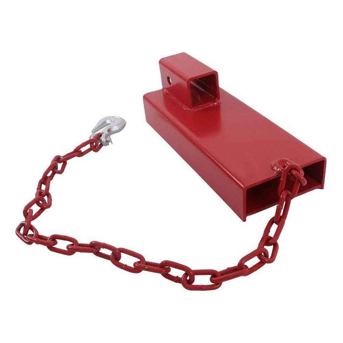 DURAFORCE Forklift Trailers Towing Adapter Pallet Forks Attachment Red 2" Hitch Receiver