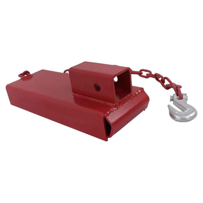 DURAFORCE Forklift Trailers Towing Adapter Pallet Forks Attachment Red 2" Hitch Receiver
