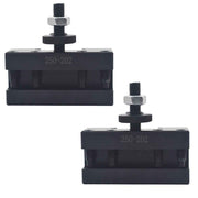 2Pcs Quick Change Turning Facing & Boring Tool Post Holder BXA #2 250-202