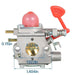 DURAFORCE Carburetor Kit For Poulan 545081855 PP320 P325 XLB GBV 325 BVM200V PPB1838LE