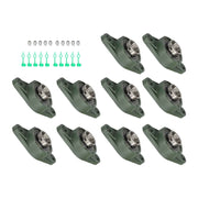 DURAFORCE New 10Pack UCFL206-20 Pillow Block Bearing 1-1/4" Bore 2 Bolt Self Alignment