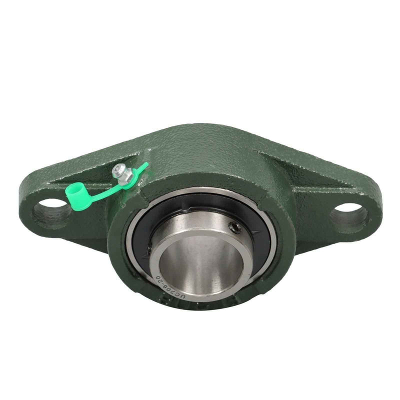 DURAFORCE New 10Pack UCFL206-20 Pillow Block Bearing 1-1/4" Bore 2 Bolt Self Alignment