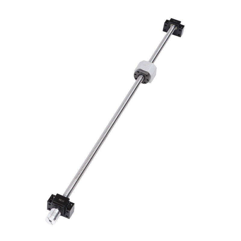 DURAFORCE New 2PCS Linear Guide Rail HGR20-800mm + SFU1605-800mm Ballscrew w/ BF12 Kit
