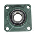 DURAFORCE 10 Pack 1-1/2" Bore UCF208-24 Pillow Block Flange Bearing 4 Bolt Solid Base