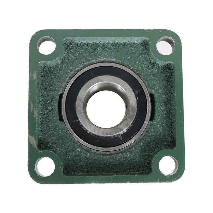 DURAFORCE 10 Pack 1-1/2" Bore UCF208-24 Pillow Block Flange Bearing 4 Bolt Solid Base