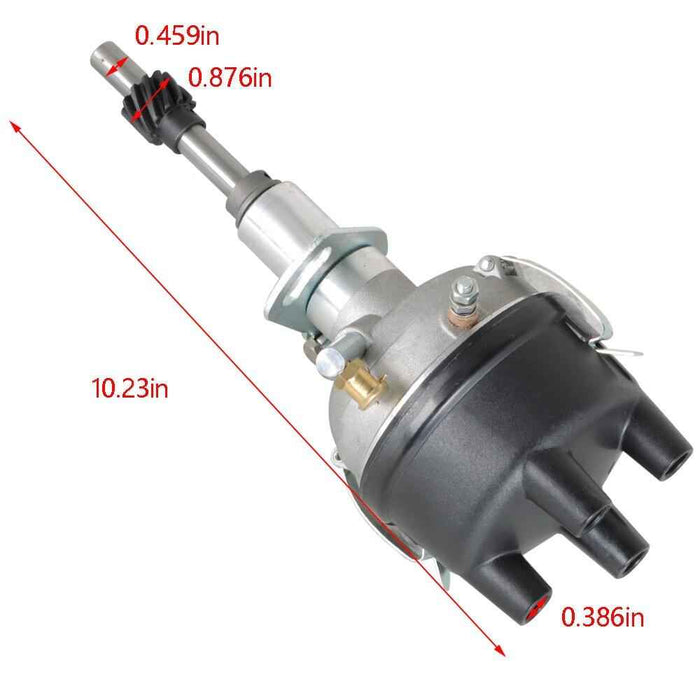 DURAFORCE Side Mount Ignition Distributor 8N12127B For Ford 2N 8N 9N Tractors Distributor
