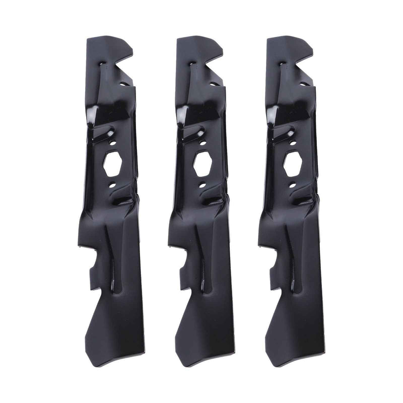 DURAFORCE 490-110-C205 3 Pack Xtreme S-Hole Blade For Cub Cadet 742P05086-X 742-05530-X