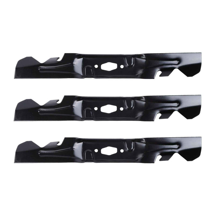 DURAFORCE 490-110-C205 3 Pack Xtreme S-Hole Blade For Cub Cadet 742P05086-X 742-05530-X