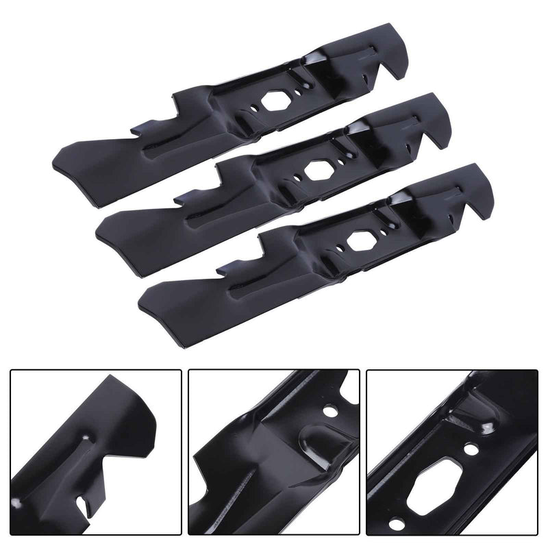 DURAFORCE 490-110-C205 3 Pack Xtreme S-Hole Blade For Cub Cadet 742P05086-X 742-05530-X