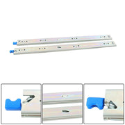 DURAFORCE 1 Pair Locking Drawer Slides 28 Inch Lock & Full Extension 250 lbs Load Capacity