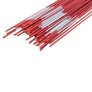 DURAFORCE Driveway Markers Snow Stakes 100 Pack of 48 Inch Long Red Reflective Markers