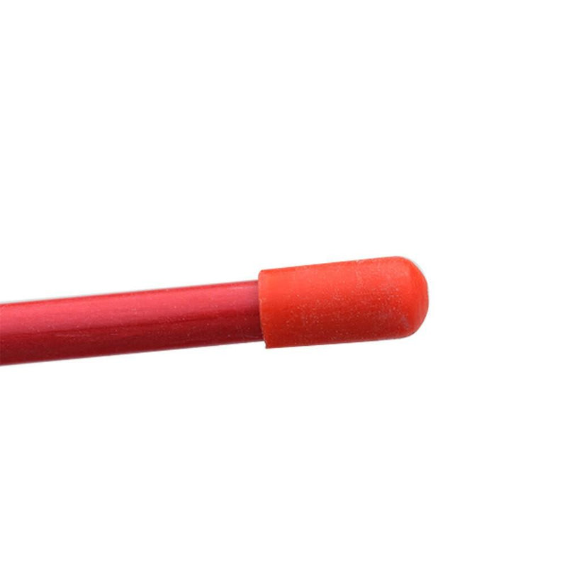 DURAFORCE Driveway Markers Snow Stakes 100 Pack of 48 Inch Long Red Reflective Markers