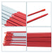DURAFORCE Driveway Markers Snow Stakes 100 Pack of 48 Inch Long Red Reflective Markers