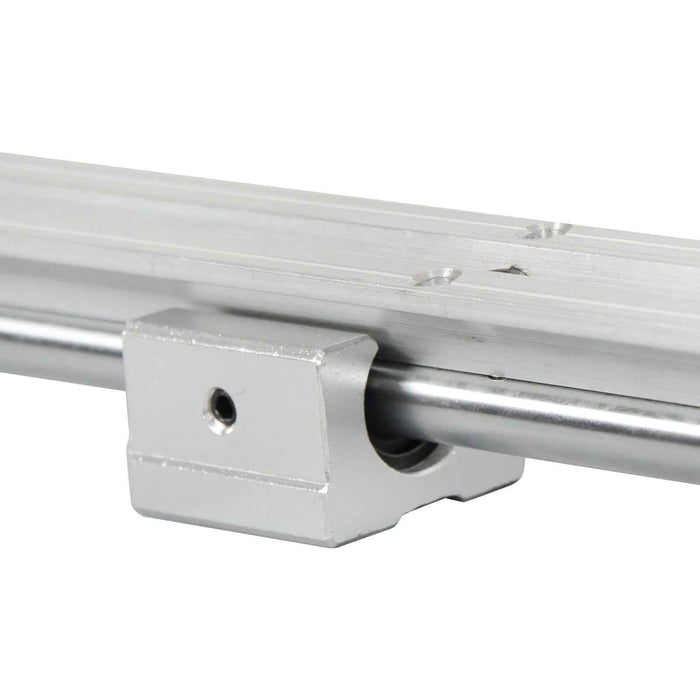 DURAFORCE New W/ 4× SBR12UU Square Type Bearings Block 2× SBR12-1500mm Linear Shaft Rail