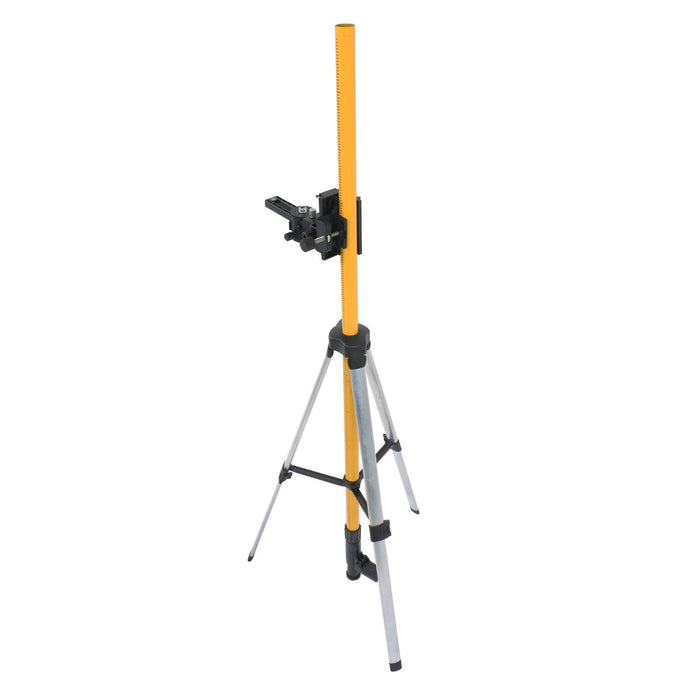 DURAFORCE Max 4.2M/13.8FT Height Laser Level Pole Mount Telescopic Pole with 1/4'' Thread