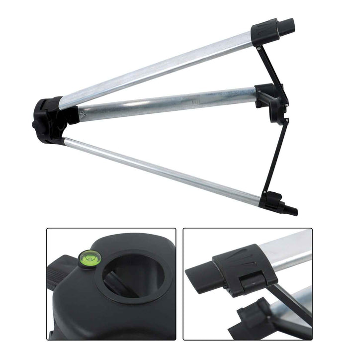 DURAFORCE Max 4.2M/13.8FT Height Laser Level Pole Mount Telescopic Pole with 1/4'' Thread