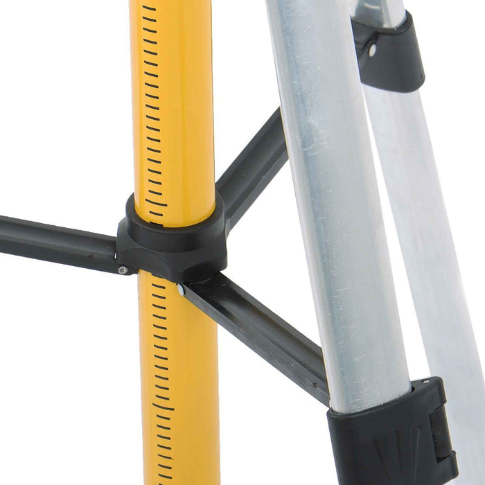 DURAFORCE Max 4.2M/13.8FT Height Laser Level Pole Mount Telescopic Pole with 1/4'' Thread