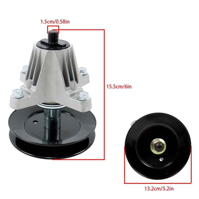 DURAFORCE 618P09236 3 × Spindle Assembly For Cub Cadet XT1-GT54 Fab XT1-ST54 Fab 618-09236