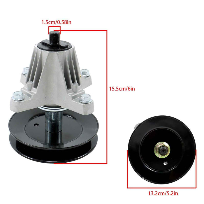 DURAFORCE 618P09236 3 × Spindle Assembly For Cub Cadet XT1-GT54 Fab XT1-ST54 Fab 618-09236