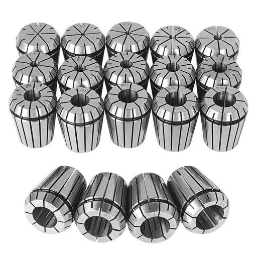 DURAFORCE 19 Pack Spring Collet Set ER32 For Machine And Milling Lathe Tool Engraving