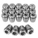 DURAFORCE 19 Pack Spring Collet Set ER32 For Machine And Milling Lathe Tool Engraving